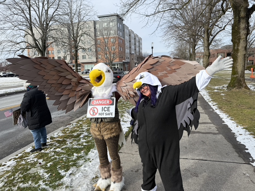 Eagle Protestor